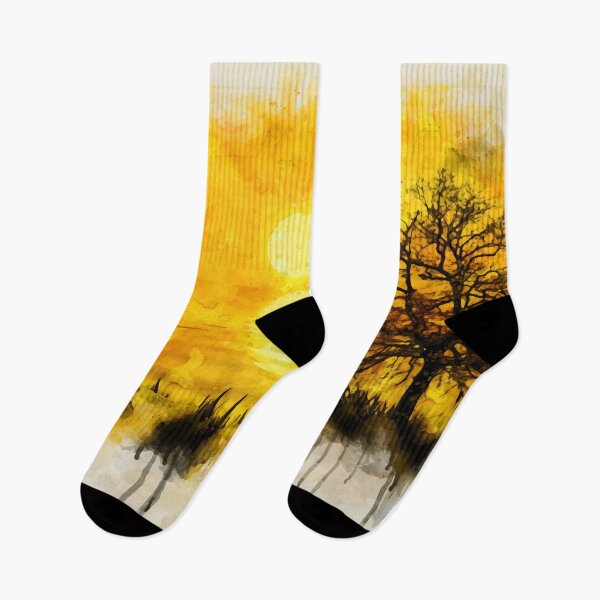 Item preview, Sunset in black forest designed and sold by Unaiza Khalid.