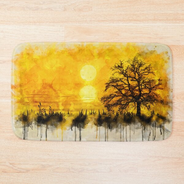 Item preview, Sunset in black forest designed and sold by Unaiza Khalid.