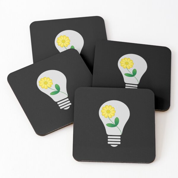 Item preview, Light bulb yellow flowers designed and sold by Nero9o.