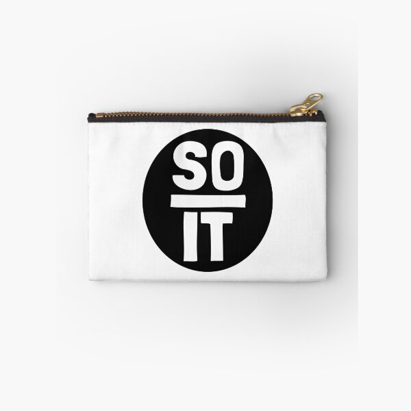 Item preview, Funny Fractions: "So" over "It" designed and sold by Happy Puppy Print On Demand.