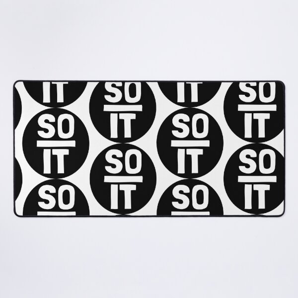 Item preview, Funny Fractions: "So" over "It" designed and sold by Happy Puppy Print On Demand.