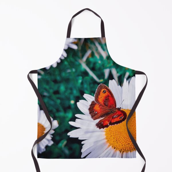 Item preview, Butterfly on Large Daisy Flower designed and sold by QuarterMoon.