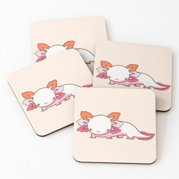 Item preview, ♡ lesbian axolotl ♡ design 3 designed and sold by maidenmausen.