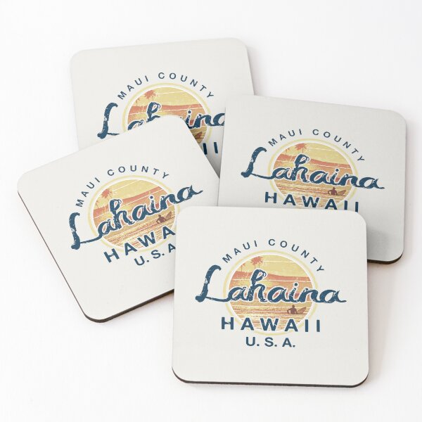 Item preview, Hawaii Lahaina Maui Surfing Vintage designed and sold by IronEcho.