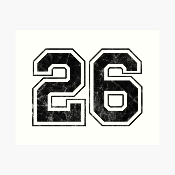 Item preview, Number 26 designed and sold by PaulSDesign.