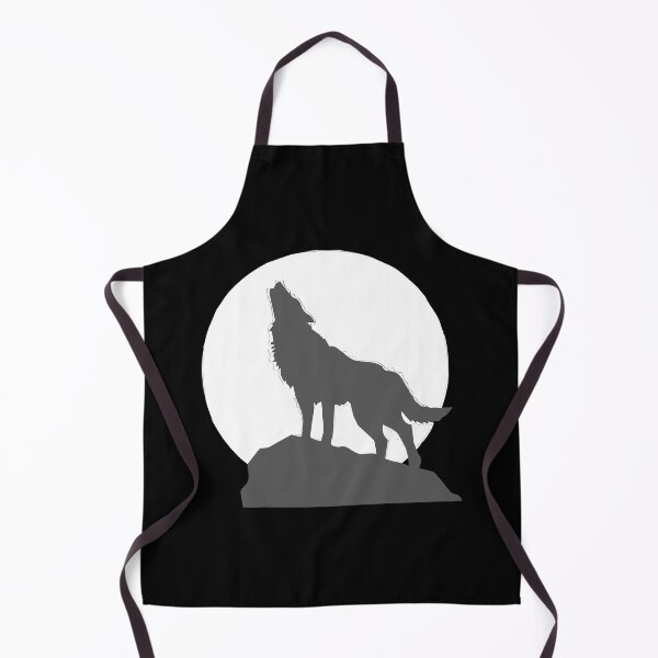 Item preview, Proud and lonely wolf howling in full moon designed and sold by kocakashop.