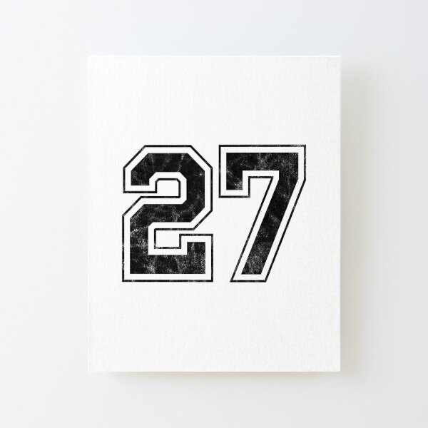 Official Team League #27 Jersey Number 27 Sports Jersey Tank Top