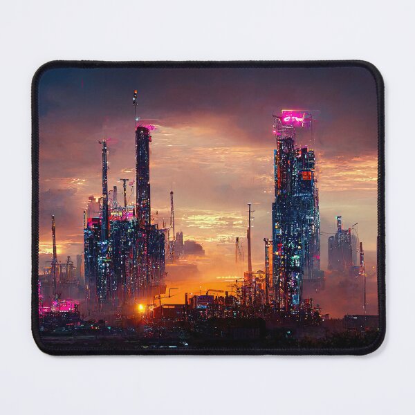 Item preview, Postcards from the Future - Nameless Metropolis designed and sold by AM FineArtPrints.