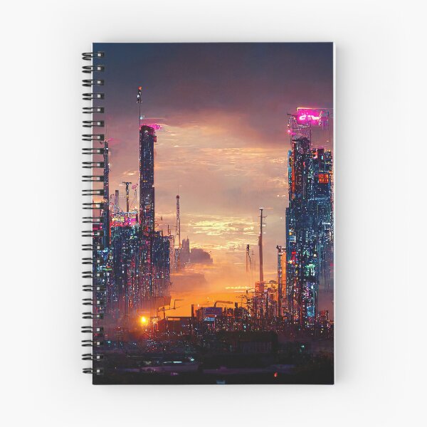 Item preview, Postcards from the Future - Nameless Metropolis designed and sold by AM FineArtPrints.
