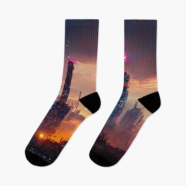 Item preview, Postcards from the Future - Nameless Metropolis designed and sold by AM FineArtPrints.