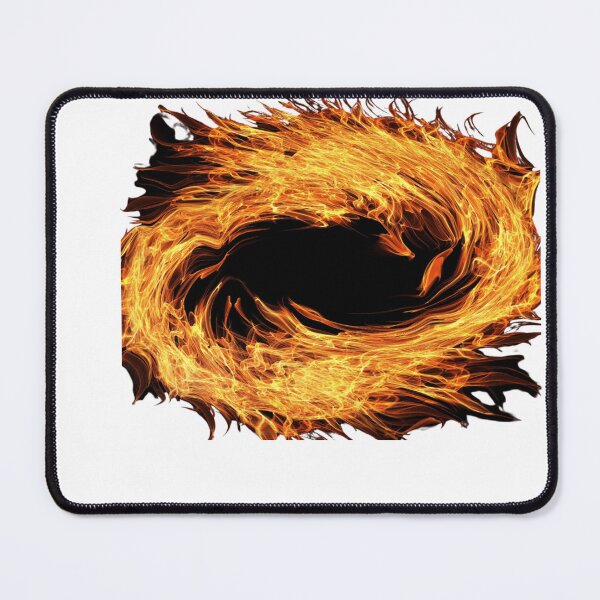 Item preview, The burning cube art paint  designed and sold by Golido.