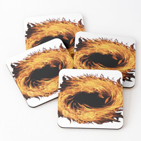 Item preview, The burning cube art paint  designed and sold by Golido.