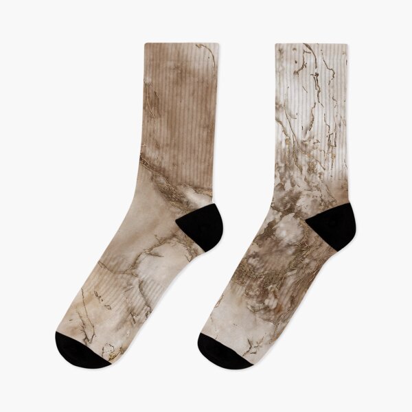 Item preview, Taupe marble and gold abstract designed and sold by k9printart.