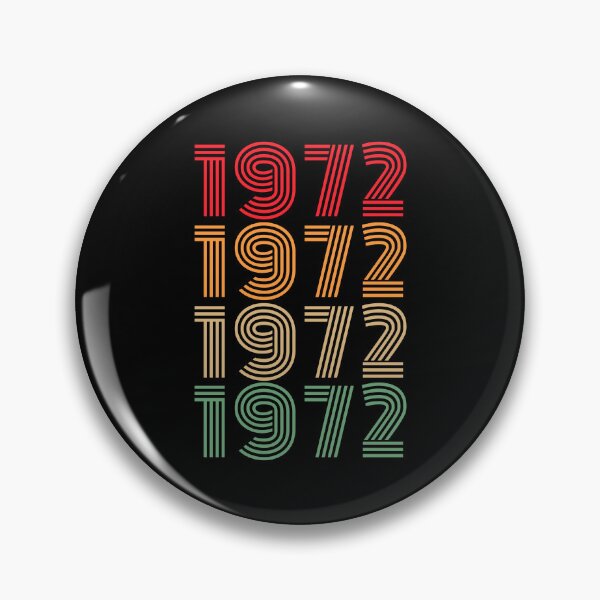Item preview, 1972 birthday designed and sold by itsRIS-store.
