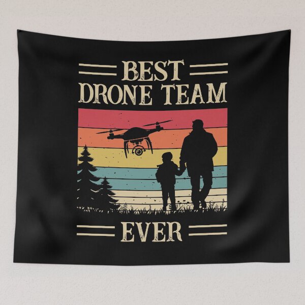 Item preview, Best Drone Team Ever - Drone Pilot - Father's Day designed and sold by Shirt-Designs.