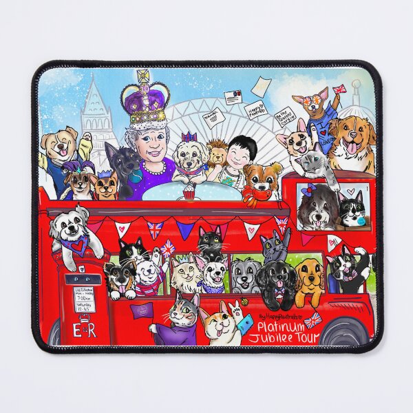 Item preview, Platinum Jubilee -  designed and sold by HappyPawtraits.