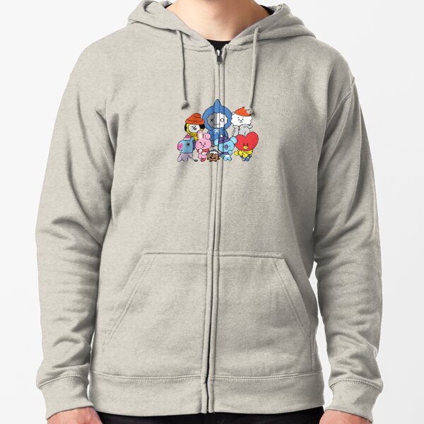 Bt21 grey clearance hoodie