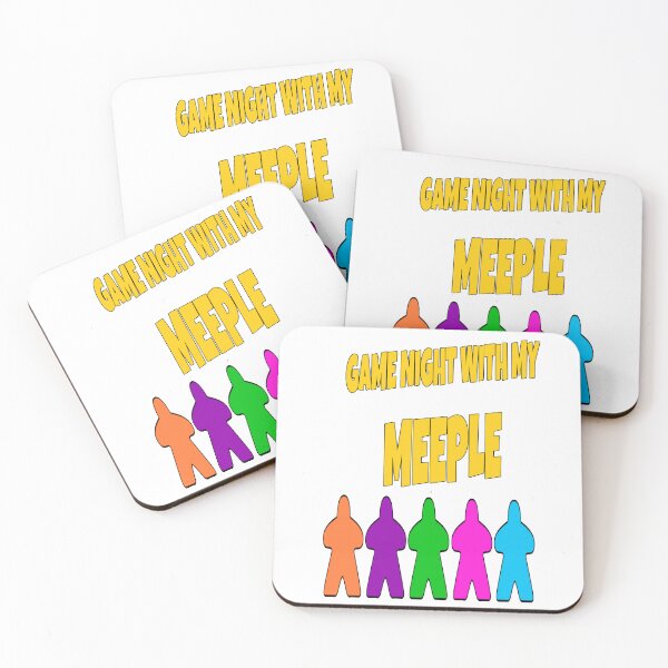 Item preview, Game Night With My Meeple designed and sold by katherinebower.