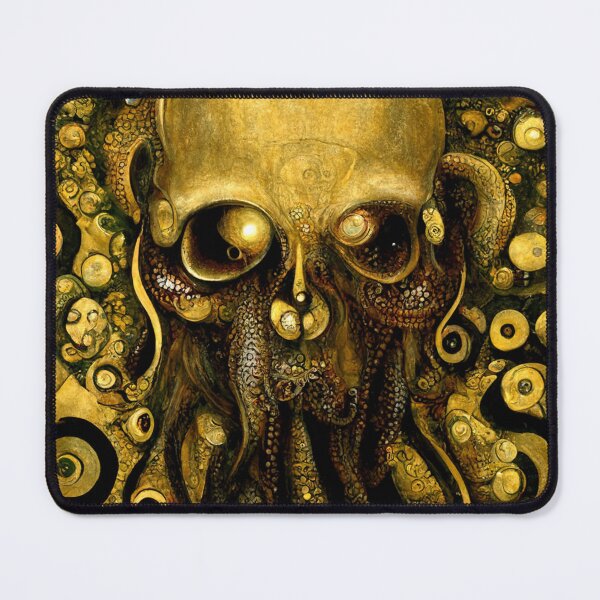 Item preview, Cthulhu via Klimt #1 | Gustav Klimt | Vienna Secession | HP Lovecraft | Tentacles designed and sold by lrjtucker.