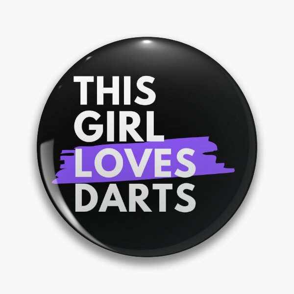 Item preview, This girl loves darts designed and sold by TheGreenGoat.