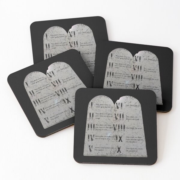 Item preview, The Ten Commandments Tablets designed and sold by Caregiverology.