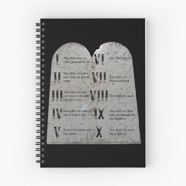 Item preview, The Ten Commandments Tablets designed and sold by Caregiverology.