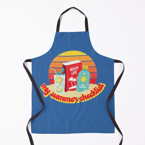 Item preview, Beach Elements: My Summer Checklist designed and sold by Happy Puppy Print On Demand.