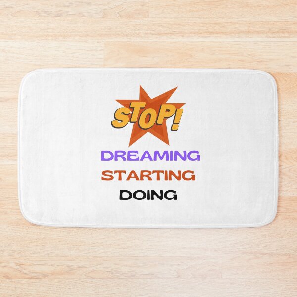 Item preview, Stop Dreaming Starting Doing designed and sold by yassminishop.