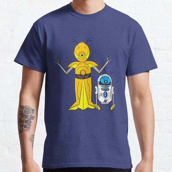 Stellar Conflict: 3p0 & R2 Classic T-Shirt