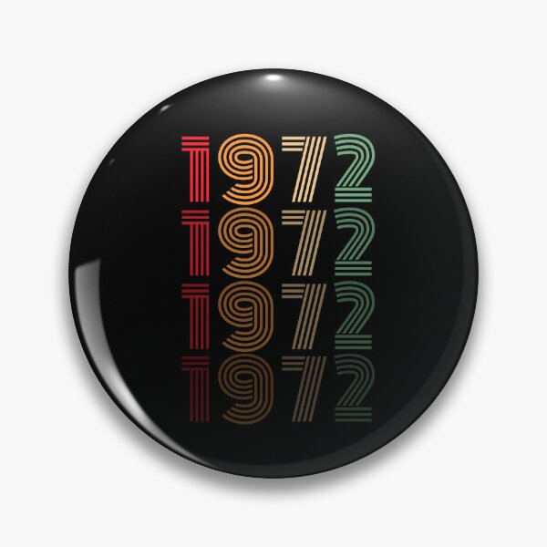 Item preview, 1972 birthday designed and sold by itsRIS-store.