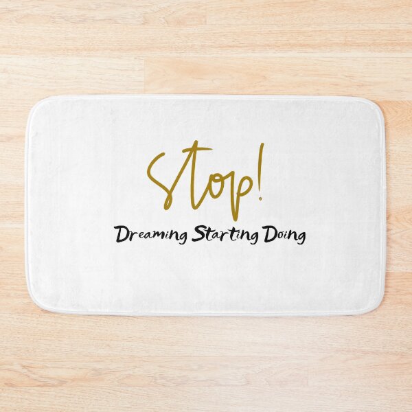 Item preview, Stop Dreaming Starting Doing designed and sold by yassminishop.