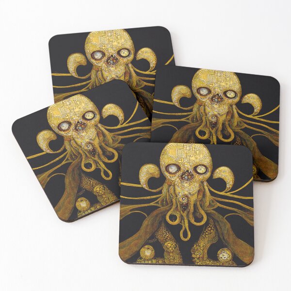 Item preview, Cthulhu via Klimt #3 | Gustav Klimt | Vienna Secession | HP Lovecraft | Tentacles designed and sold by lrjtucker.