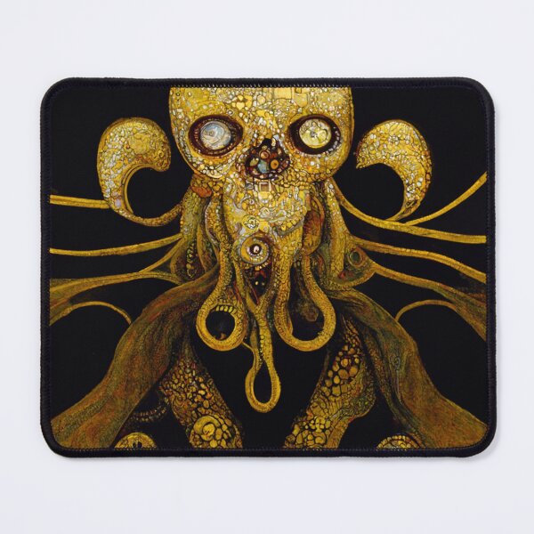 Item preview, Cthulhu via Klimt #3 | Gustav Klimt | Vienna Secession | HP Lovecraft | Tentacles designed and sold by lrjtucker.