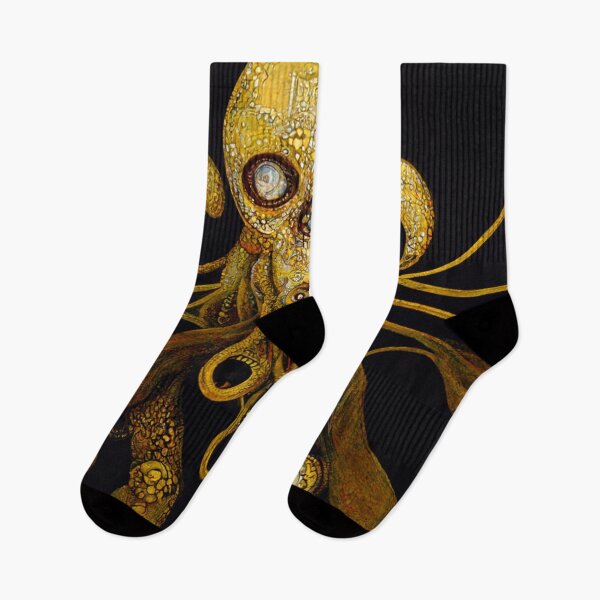 Item preview, Cthulhu via Klimt #3 | Gustav Klimt | Vienna Secession | HP Lovecraft | Tentacles designed and sold by lrjtucker.