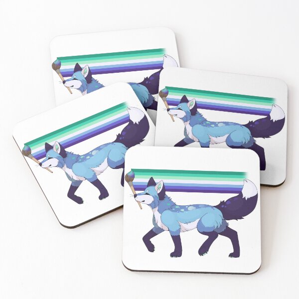 Item preview, Gay Men Pride Fox designed and sold by SunkenAnchor.