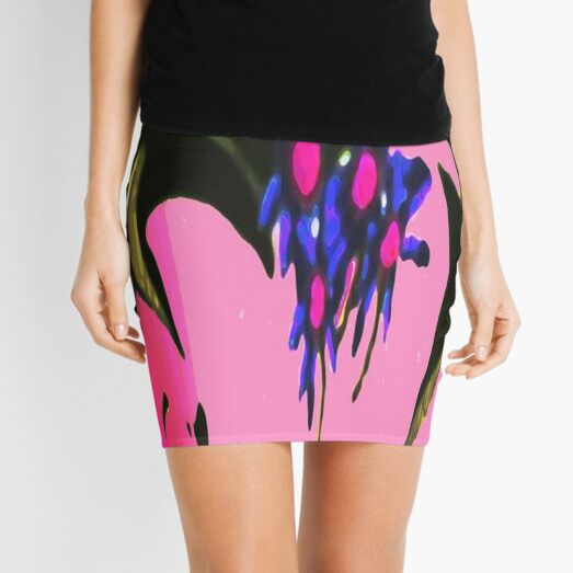 SPIDER FLOWER Mini Skirt