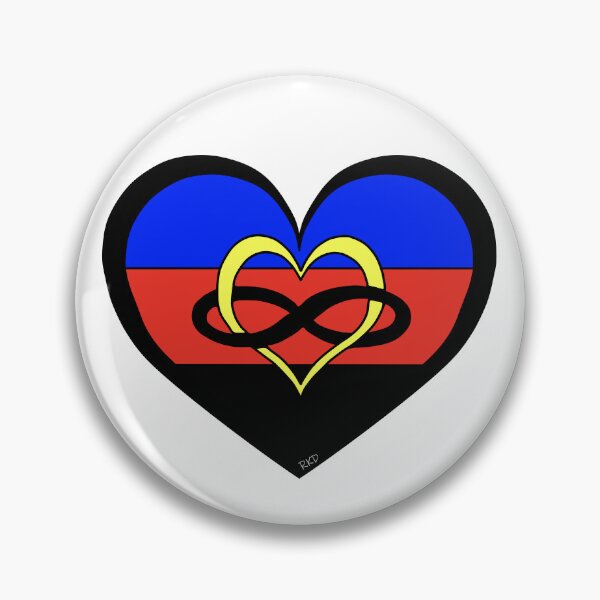 Item preview, Polyamorous Heart designed and sold by Comfort-Station.