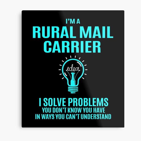 Item preview, Rural Mail Carrier T Shirt - I Solve Problems Gift Item Tee designed and sold by watkinsmat.