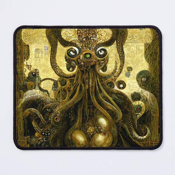 Item preview, Cthulhu via Klimt #4 | Gustav Klimt | Vienna Secession | HP Lovecraft | Tentacles designed and sold by lrjtucker.