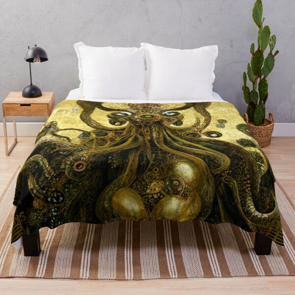 Item preview, Cthulhu via Klimt #4 | Gustav Klimt | Vienna Secession | HP Lovecraft | Tentacles designed and sold by lrjtucker.