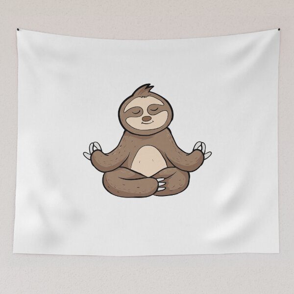 Item preview, Yoga Sloth, Meditation Yoga For Children And Parents designed and sold by Shirtflyer.
