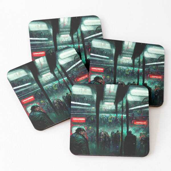 Item preview, Cyberpunk Subway designed and sold by AM FineArtPrints.