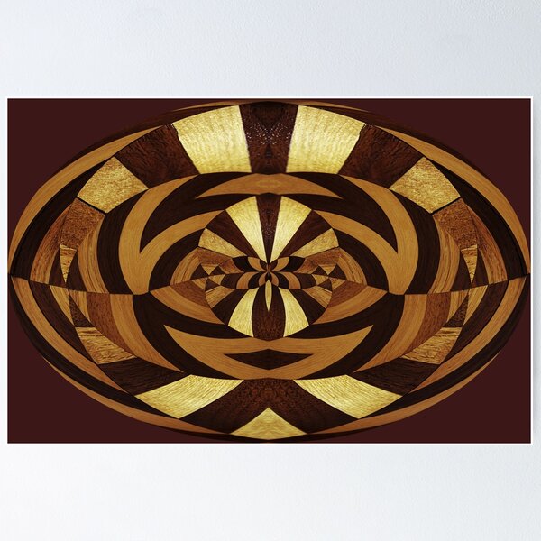 Item preview, Abstract wooden oval designed and sold by Astralia.