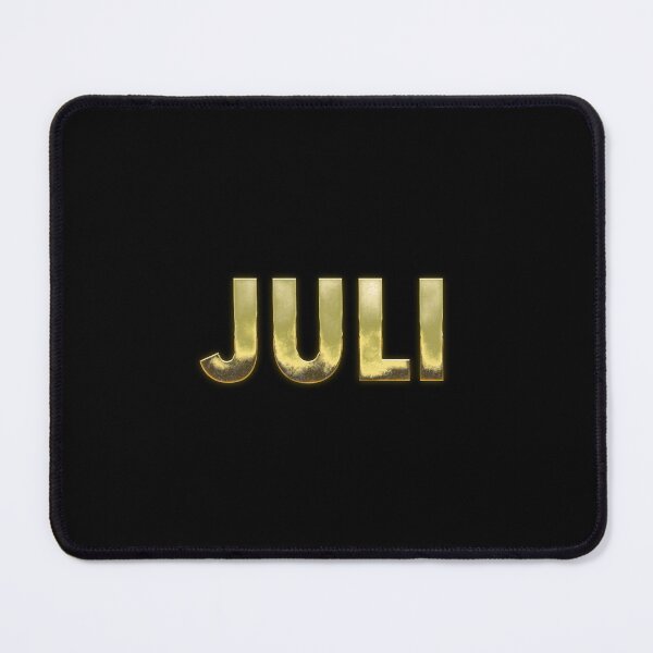 Item preview, Juli Name - Solid Gold Text Design designed and sold by NameTheory.