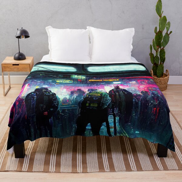 Item preview, Cyberpunk Subway designed and sold by AM FineArtPrints.