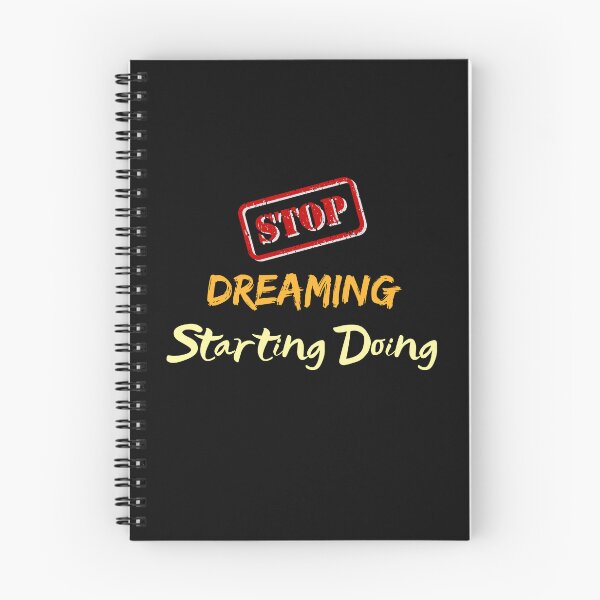 Item preview, Stop Dreaming Starting Doing designed and sold by yassminishop.