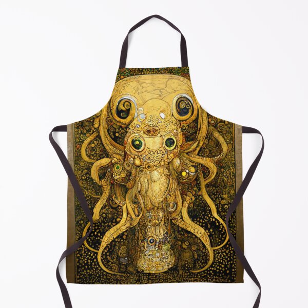 Item preview, Cthulhu via Klimt #5 | Gustav Klimt | Vienna Secession | HP Lovecraft | Tentacles designed and sold by lrjtucker.