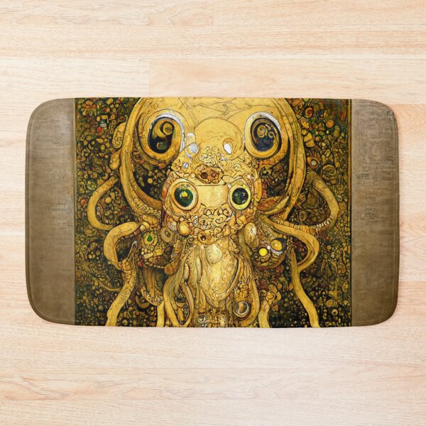 Item preview, Cthulhu via Klimt #5 | Gustav Klimt | Vienna Secession | HP Lovecraft | Tentacles designed and sold by lrjtucker.