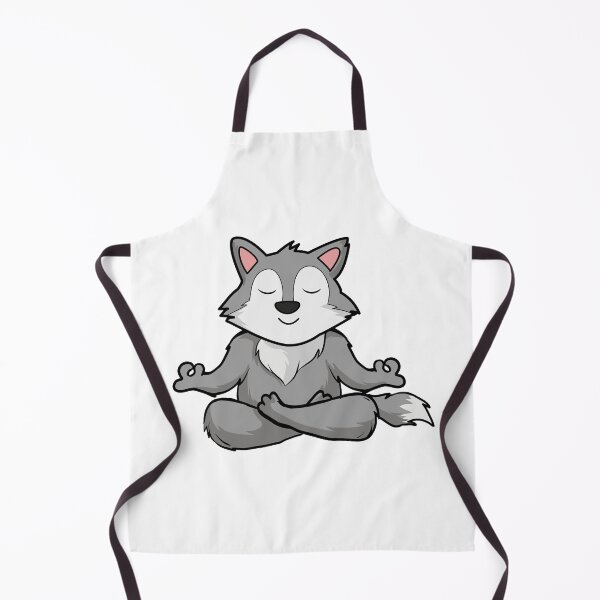 Item preview, Yoga Wolf, Meditation Yoga For Children And Parents designed and sold by Shirtflyer.