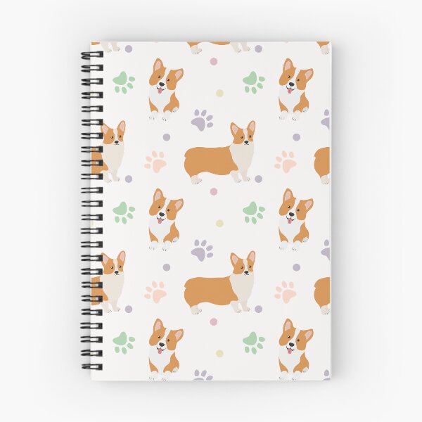Item preview, Jolly Corgis in White designed and sold by pretty-os.